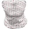 Ambesonne Unisex Multicolor Face and Neck Warmers(Doodle Hipster Romance)
