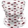 Ambesonne Unisex Multicolor Face and Neck Warmers(Dotted Winged Animals)