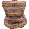 Ambesonne Unisex Multicolor Face and Neck Warmers(Folk Vintage Geometric)
