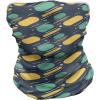 Ambesonne Unisex Multicolor Face and Neck Warmers(Lines Circles Colors)