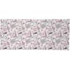 Ambesonne Unisex Multicolor Face and Neck Warmers(Love in Paris Bridal Pink)