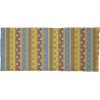 Ambesonne Unisex Multicolor Face and Neck Warmers(Native Aztec Borders)