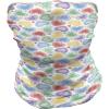 Ambesonne Unisex Multicolor Face and Neck Warmers(Patchwork Style Hearts)