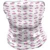 Ambesonne Unisex Multicolor Face and Neck Warmers(Pink Hearts Girls Pony)