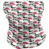 Ambesonne Unisex Multicolor Face and Neck Warmers(Shapes Scribble Lines)