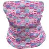 Ambesonne Unisex Multicolor Face and Neck Warmers(Sketchy Childish Hearts)