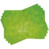 Ambesonne Lime Green Place Mats Set of 4, Cloudy Shade of Color Pastel Toned Backdrop Irish Tones, Washable Fabric Placemats for Dining Table, Standard Size, Lime Green Avocado Green