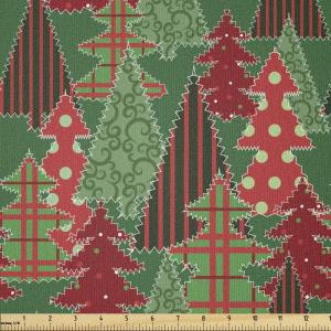 Ambesonne I Love You Fabric by The Yard, Happy Valentine’s Day in Hand Drawn Style Romance Relationship, Stretch Knit Fabric for Clothing Sewing and Arts Crafts, 10 Yards, Charcoal Grey(Coral Green)