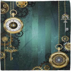 Ambesonne Unisex Bandana(Green Gold)