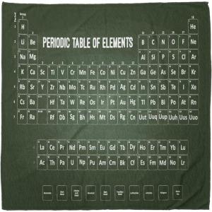 Ambesonne Unisex Bandana(Green White)