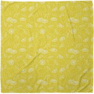 Ambesonne Unisex Bandana(Yellow White)