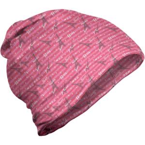 Ambesonne Unisex Beanie, Valentines Day Inspired, Hiking Outdoors