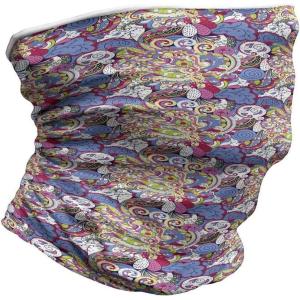 Ambesonne Unisex Multicolor Face and Neck Warmers(Colorful Oriental Motifs Art)