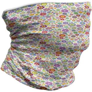 Ambesonne Unisex Multicolor Face and Neck Warmers(Hippie Cheerful)