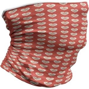 Ambesonne Unisex Multicolor Face and Neck Warmers(Hipster Hearts Valentines)
