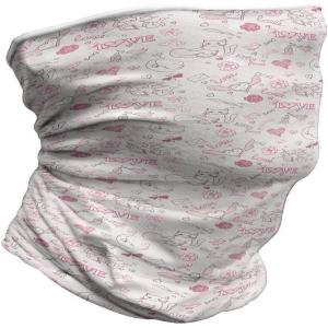 Ambesonne Unisex Multicolor Face and Neck Warmers(Kissing Birds Eros Cats)