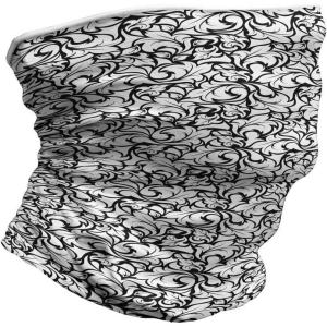 Ambesonne Unisex Multicolor Face and Neck Warmers(Monochrome Leaves Garden)