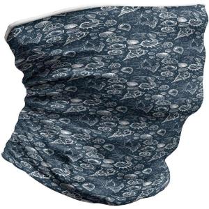 Ambesonne Unisex Multicolor Face and Neck Warmers(Sea Shells Art)