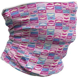 Ambesonne Unisex Multicolor Face and Neck Warmers(Sketchy Childish Hearts)