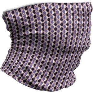 Ambesonne Unisex Multicolor Face and Neck Warmers(Vertical Wavy Lines)