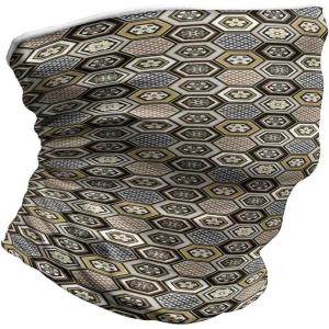 Ambesonne Unisex Multicolor Face and Neck Warmers(Victorian Damask Rococo)