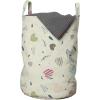 Ambesonne Romantic Laundry Bag, Scratched Heart with Branches Valentines Day Vintage Lovers Theme Pastel Toned, Hamper Basket with Handles Drawstring Closure for Laundromats, 13″ x 19″, Multicolor
