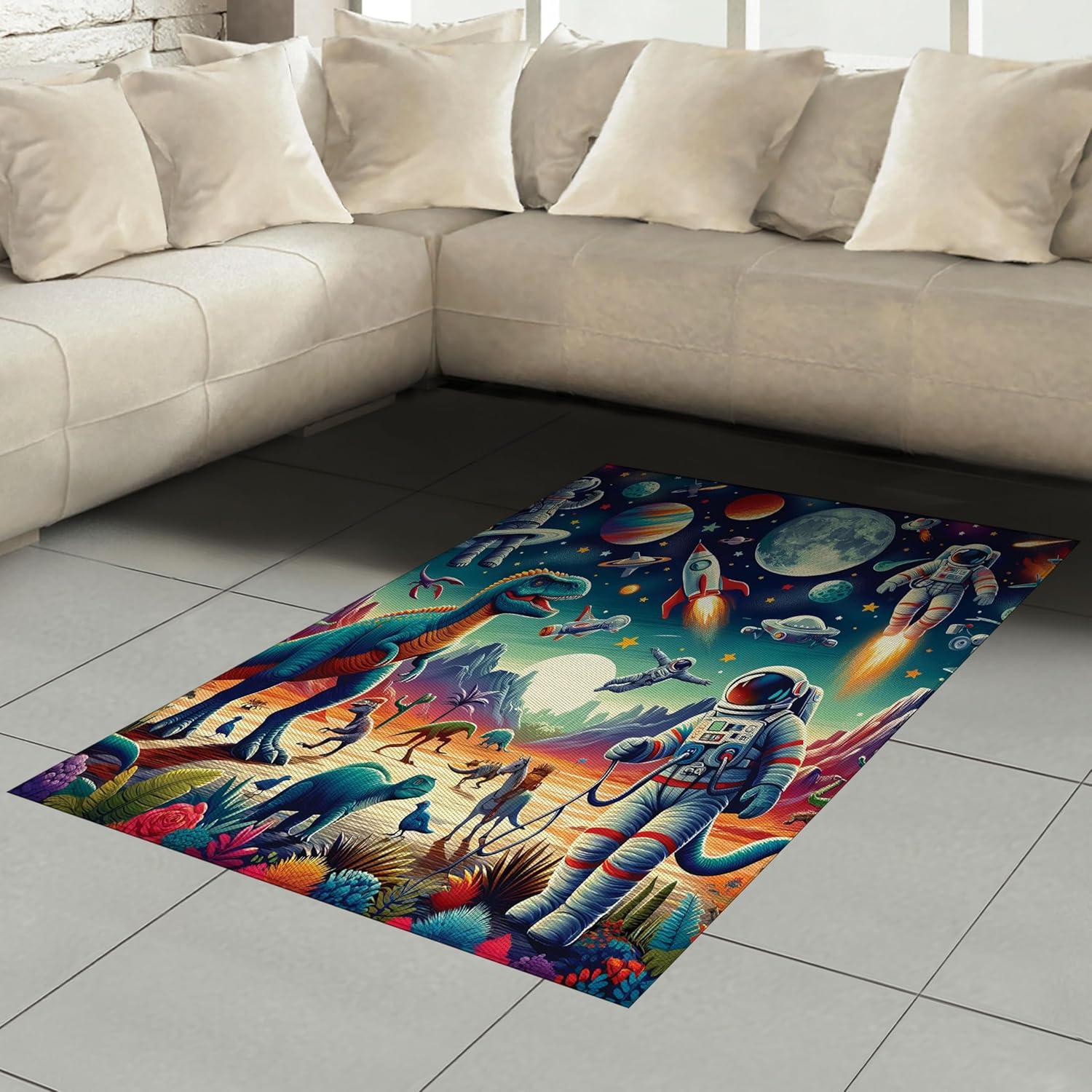imageAmbesonne Floral Heart Area Rug Tenderness of Romantic Garden Ivy Branches and Roses Valentines Day Flat Woven Accent Rug for Living Room Bedroom Dining Room 2 6 x 5 Laurel Green and PinkMulticolor Teal Red