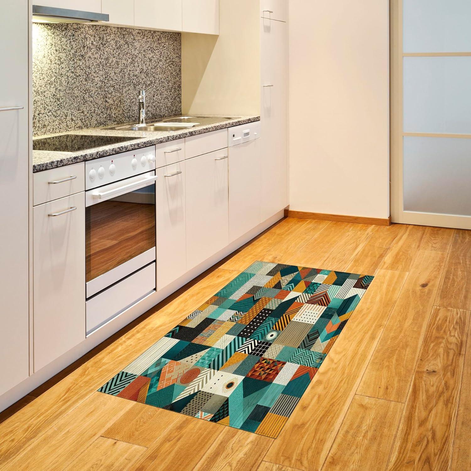 imageAmbesonne Floral Heart Area Rug Tenderness of Romantic Garden Ivy Branches and Roses Valentines Day Flat Woven Accent Rug for Living Room Bedroom Dining Room 2 6 x 5 Laurel Green and PinkTeal Orange Multicolor