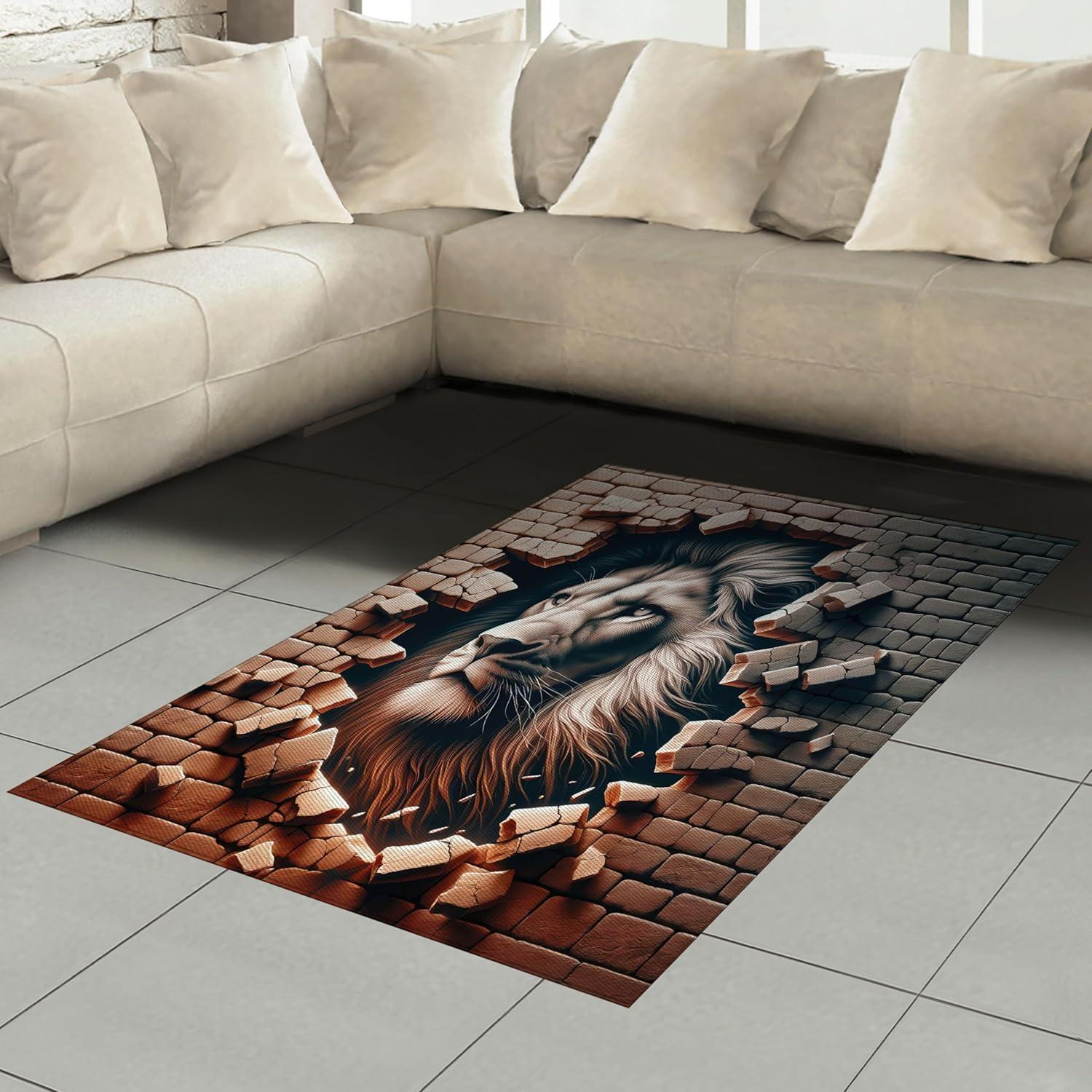 imageAmbesonne Floral Heart Area Rug Tenderness of Romantic Garden Ivy Branches and Roses Valentines Day Flat Woven Accent Rug for Living Room Bedroom Dining Room 2 6 x 5 Laurel Green and PinkGinger Coconut