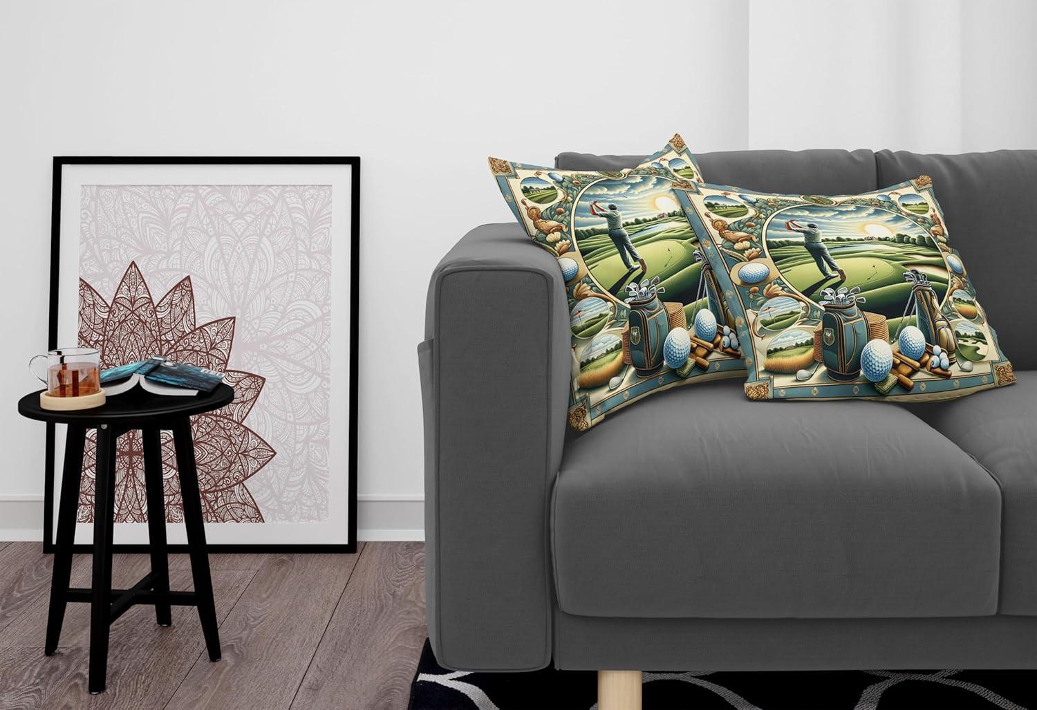 imageAmbesonne Floral Heart Decorative Throw Pillow Case Pack of 2 Tenderness of Romantic Garden Ivy Branches and Roses Valentines Day Couch Bedroom Living Room Cushion Cover 16 Laurel Green and PinkFern Green Blue and Mustard