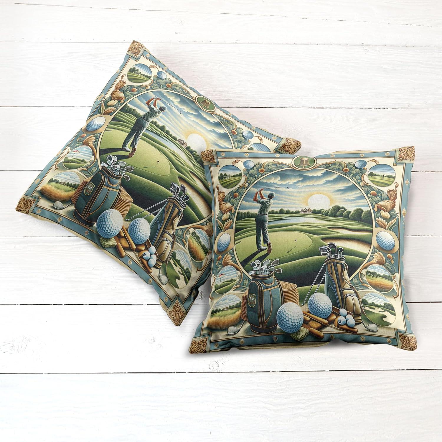 imageAmbesonne Floral Heart Decorative Throw Pillow Case Pack of 2 Tenderness of Romantic Garden Ivy Branches and Roses Valentines Day Couch Bedroom Living Room Cushion Cover 16 Laurel Green and PinkFern Green Blue and Mustard