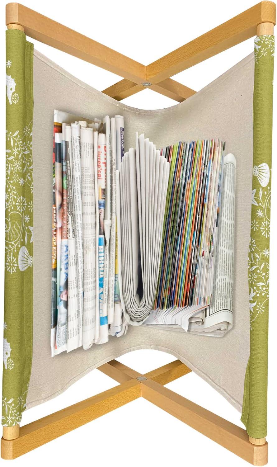 imageAmbesonne Valentines Magazine and Book Holder Geometric Themed Illustration with Lines and Hearts Romantic Valentines Day Decorative Floor Rack Organizer for Living Room 22x19 Red Black WhiteYellow Green White