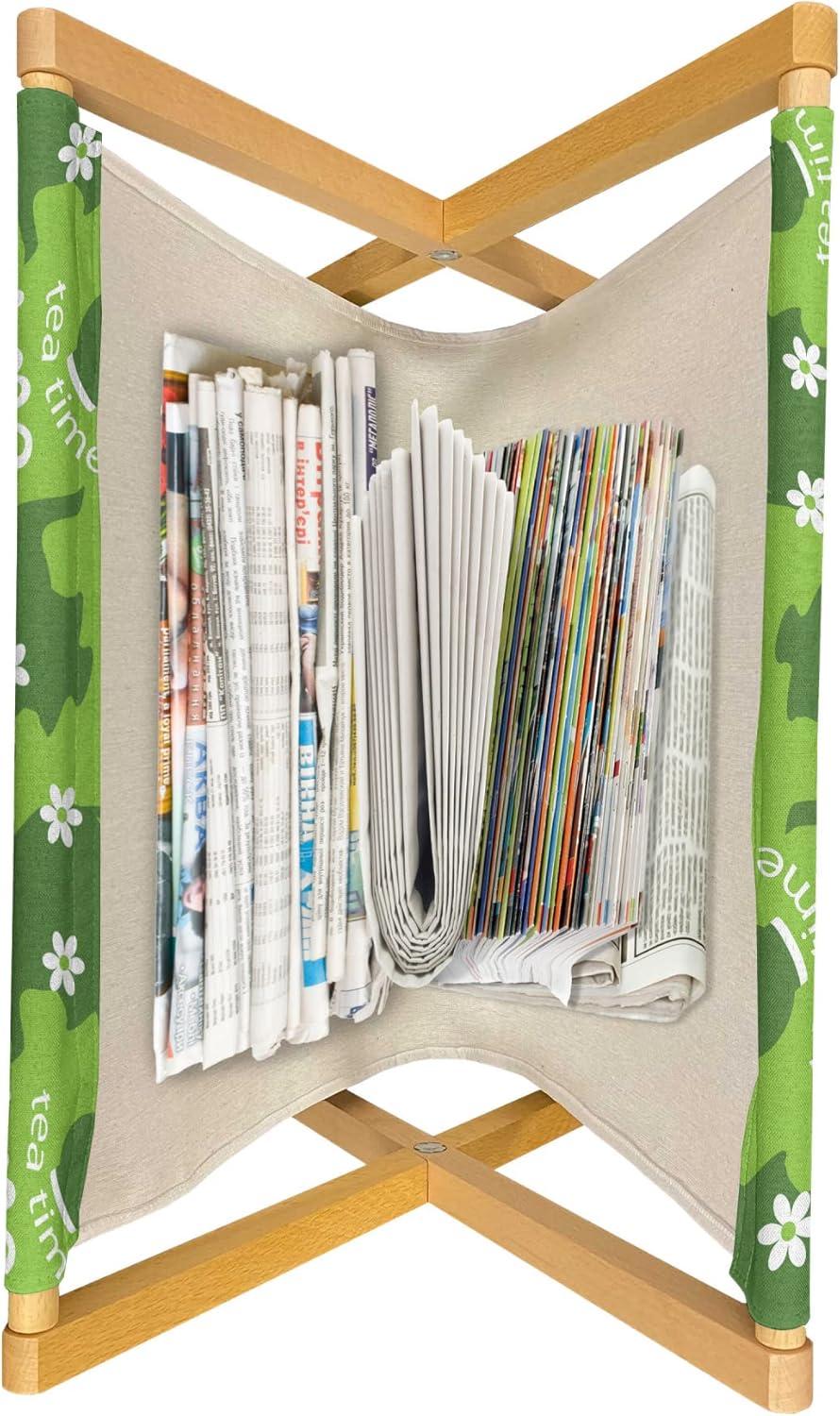 imageAmbesonne Valentines Magazine and Book Holder Geometric Themed Illustration with Lines and Hearts Romantic Valentines Day Decorative Floor Rack Organizer for Living Room 22x19 Red Black WhiteLime Green Dark Green