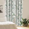 Ambesonne Floral Curtains, Romantic Valentine’s Day Theme Overlapping Simplistic Rose Flowers Art, Window Treatments 2 Panel Set for Living Room Bedroom, Pair of – 28″ x 84″, Pale Salmon and Blush(Pale Teal and Peacock Green)