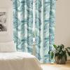 Ambesonne Floral Curtains, Romantic Valentine’s Day Theme Overlapping Simplistic Rose Flowers Art, Window Treatments 2 Panel Set for Living Room Bedroom, Pair of – 28″ x 84″, Pale Salmon and Blush(Pale Teal and Almond Green)