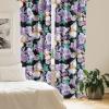 Ambesonne Floral Curtains, Valentine’s Day Concept Art Pastel Repetitive Roses Pattern Plot, Window Treatments 2 Panel Set for Living Room Bedroom, Pair of – 28″ x 84″, Dark Pink Blush and White(Jade Green and Ceil Blue)
