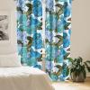 Ambesonne Floral Curtains, Valentine’s Day Concept Art Pastel Repetitive Roses Pattern Plot, Window Treatments 2 Panel Set for Living Room Bedroom, Pair of – 28″ x 84″, Dark Pink Blush and White(Sky Blue and Green Brown)