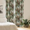 Ambesonne Floral Curtains, Valentine’s Day Theme Grunge Style Repetitive Rose Flowers Abstract, Window Treatments 2 Panel Set for Living Room Bedroom, Pair of – 28″ x 84″, Pale Fuchsia and Sepia(Pale Orange and Army Green)