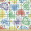 Ambesonne Love Fabric by The Yard, Patchwork Style Hearts White Backdrop Dreamy Fantasy Display Romantic Valentines, Stretch Knit Fabric for Clothing Sewing and Arts Crafts, 3 Yards, Multicolor(Multicolor)