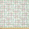 Ambesonne Roses Fabric by The Yard, Romantic Valentine’s Day Pattern in Pastel Tones, Stretch Knit Fabric for Clothing Sewing and Arts Crafts, 2 Yards, Rose Mauve(Rose Mauve)