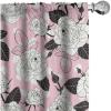 Charcoal Grey Rose White