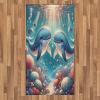 Sea Blue and Coral