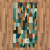 Teal Orange Multicolor