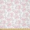 Ambesonne Roses Fabric by The Yard, Romantic Valentine’s Day Pattern in Pastel Tones, Stretch Knit Fabric for Clothing Sewing and Arts Crafts, 2 Yards, Rose Mauve(Rose Mauve)