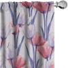 Pale Lavender Dark Coral