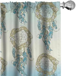 Ambesonne Floral Curtains, Romantic Valentine’s Day Theme Overlapping Simplistic Rose Flowers Art, Window Treatments 2 Panel Set for Living Room Bedroom, Pair of – 28″ x 84″, Pale Salmon and Blush(Slate Brown and Blue Grey)