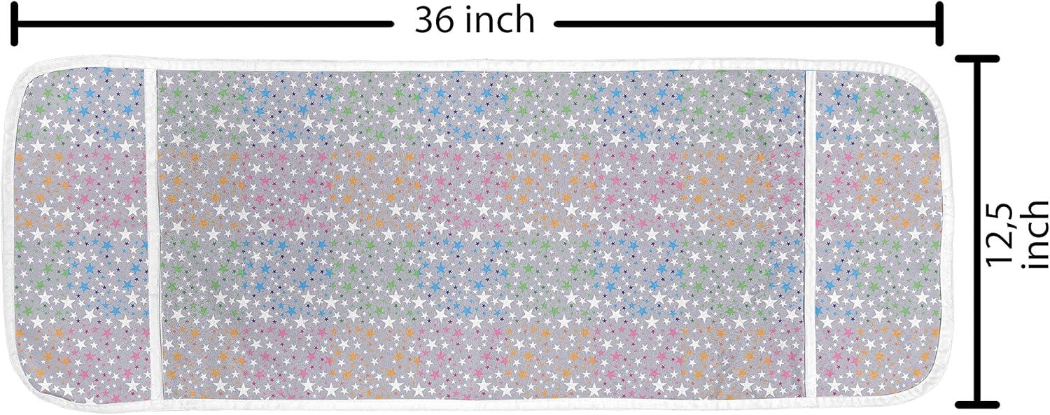 imageAmbesonne Valentines Day Microwave Oven Cover Love Birds and Hearts Kissing Romantic Animals Motif Repetition Water Resistant Organizer with Pockets for Kitchen 36 x 12 Apricot Red and GreyPurpleblue and Multicolor