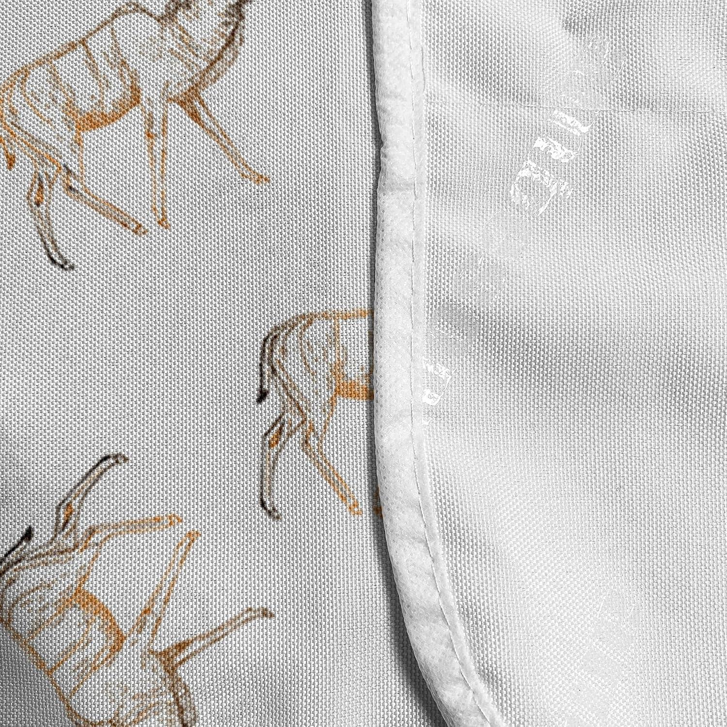 imageAmbesonne Valentines Day Microwave Oven Cover Love Birds and Hearts Kissing Romantic Animals Motif Repetition Water Resistant Organizer with Pockets for Kitchen 36 x 12 Apricot Red and GreyPeach Sepia and White