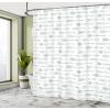 Ambesonne Fairytale Shower Curtain, Romantic Carriage Royal Ornamental Details Stopped at The Door of a Kingdom Palace Cartoon, Cloth Fabric Bathroom Set with Hooks, 69″ W x 70″ L, Yellow and Pink(Mint Green Black White)