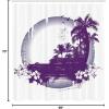 Ambesonne Fairytale Shower Curtain, Romantic Carriage Royal Ornamental Details Stopped at The Door of a Kingdom Palace Cartoon, Cloth Fabric Bathroom Set with Hooks, 69″ W x 70″ L, Yellow and Pink(Purple White)